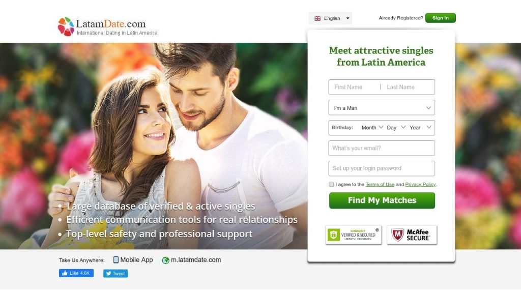 Latamdate Dating Site