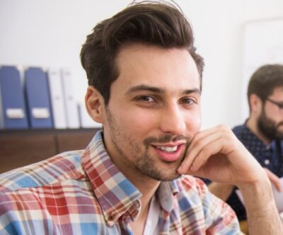 Bryan about talk to woman online